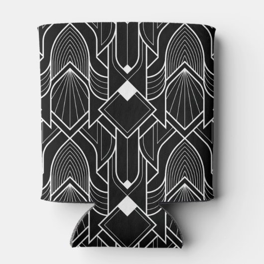 Art Deco Gatsby Patroon Blikjeskoeler (Achterkant)