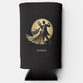 Art Deco Gatsby Roaring 20s Prohibition Gift Name Seltzer Blikjeskoeler (Voorkant)