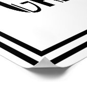 Art Deco Gatsby stijl FOTOHOK print (Hoek)