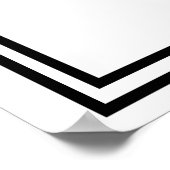 Art Deco Gatsby Style Alcohol white & black prin Poster (Hoek)