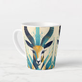 Art Deco Gazelle 12oz mok (Linkerhoek)