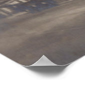 Art Deco-gebouw in Parijs, jaren dertig Poster (Hoek)