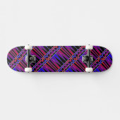 Art Deco "Gefractioneerd" door Kenneth Yoncich Skateboard (Horizontaal)