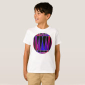Art Deco "Gefractioneerd" door Kenneth Yoncich T-shirt (Voorkant volledig)