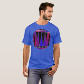 Art Deco "Gefractioneerd" door Kenneth Yoncich T-shirt (Voorkant volledig)