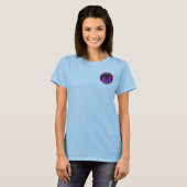 Art Deco "Gefractioneerd" door Kenneth Yoncich T-shirt (Voorkant volledig)