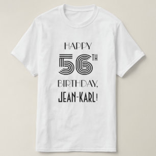 Art Deco Geïnspireerd Bekijk het 56e Shirt op de g