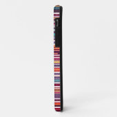 Art Deco geïnspireerd verticaal streeppatroon Case-Mate iPhone Case (Achterkant/links)