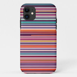 Art Deco geïnspireerd verticaal streeppatroon Case-Mate iPhone Case