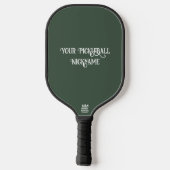 Art Deco Geit Pickleball Paddle (Achterkant)