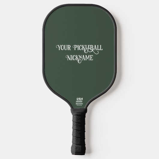 Art Deco Geit Pickleball Paddle (Achterkant)