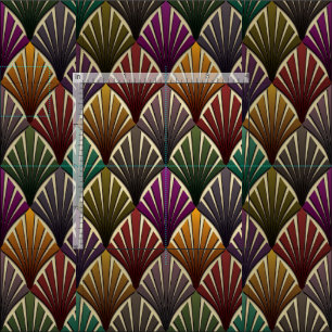 art deco, gele nouveau, groene jager, marineblauw, stof