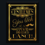 art deco, GENTLEMEN Bathroom-teken, trouwbord Foto Afdruk<br><div class="desc">trouwbord</div>