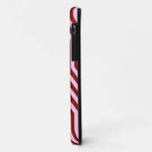 Art Deco Geometric - Bourgogne en roze Case-Mate iPhone Case (Achterkant/links)