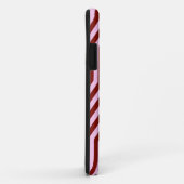 Art Deco Geometric - Bourgogne en roze Case-Mate iPhone Case (Achterkant/rechts)