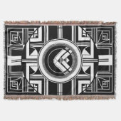 Art Deco Geometric Deken (Voorkant)