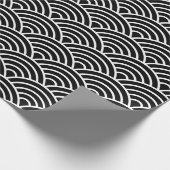 Art Deco Geometric Pattern Cadeaupapier (Hoek)