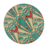 Art Deco Geometric Pattern Snijplank (Voorkant)
