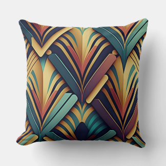 Art Deco Geometric Sierkussen