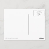 Art Deco Geometric - zwart en roze Briefkaart (Achterkant)