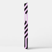 Art Deco Geometric - zwart en roze Case-Mate iPhone Case (Achterkant / Rechts)