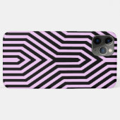 Art Deco Geometric - zwart en roze Case-Mate iPhone Case (Achterkant (horizontaal))