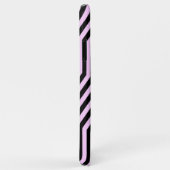 Art Deco Geometric - zwart en roze Case-Mate iPhone Case (Achterkant/rechts)