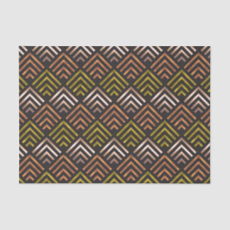 Art deco geometrie tissuepapier