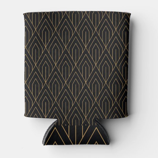 Art Deco: geometrisch behang. Blikjeskoeler (Voorkant)