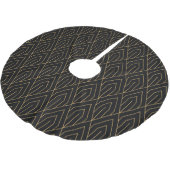 Art Deco:  geometrisch behang. Kerstboom Rok (Gekanteld)