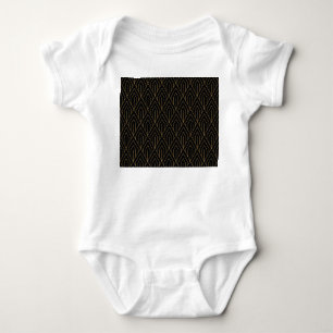 Art Deco: geometrisch behang. Romper