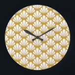 Art Deco, geometrisch bloemennaadloos patroon. Grote Klok<br><div class="desc">Art Deco naadloos patroon. Geometrische sierlijke bloemstructuur. Laat stijlvolle achtergrond. Abstract zee shell illustratie. Duik in de geometrische bloemencharme van Art Deco. Geometric Art Deco ontmoet bloemige schoonheid in deze stijlvolle textuur. shell, illustratie, deco, Victoriaans, laser, abstract, achtergrond, patroon, bloem, textuur, decor, mode, vintage, blad, bloemig, zee, retro, cirkel, lijn,...</div>