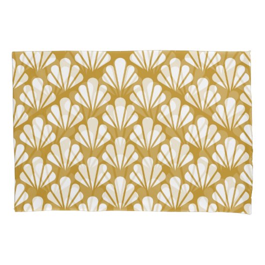 Art Deco, geometrisch bloemennaadloos patroon. Kussensloop (Voorkant)