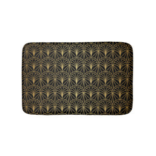Art Deco geometrisch minimalistisch patroon Badmat
