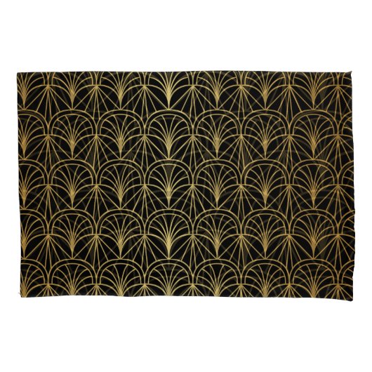 Art Deco geometrisch minimalistisch patroon Kussensloop (Voorkant)