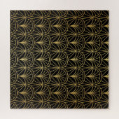 Art Deco geometrisch minimalistisch patroon Legpuzzel (Horizontaal)