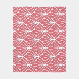 Art Deco, geometrisch naadloos patroon. Fleece Deken