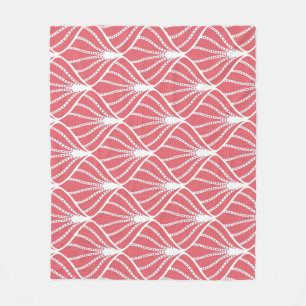 Art Deco, geometrisch naadloos patroon. Fleece Deken