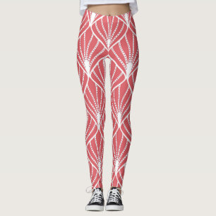 Art Deco, geometrisch naadloos patroon. Leggings