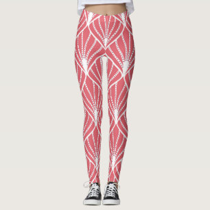 Art Deco, geometrisch naadloos patroon. Leggings