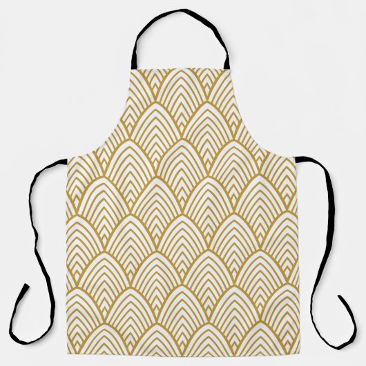 Art Deco geometrisch naadloos patroon. Schort (Voorkant)