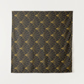 Art Deco geometrisch, naadloos patroon. Wandkleed (Voorkant (horizontaal))