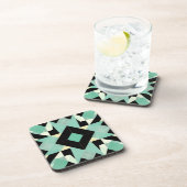 Art Deco geometrisch Onderzetter set (Rechterzijde)