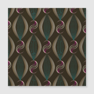 Art deco: geometrisch patroon.