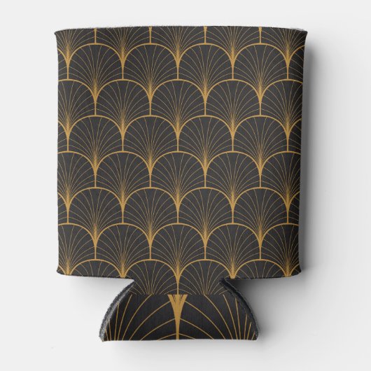 Art Deco, geometrisch patroon. Blikjeskoeler (Voorkant)