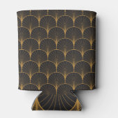 Art Deco, geometrisch patroon. Blikjeskoeler (Achterkant)
