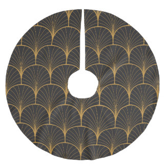 Art Deco, geometrisch patroon. Kerstboom Rok