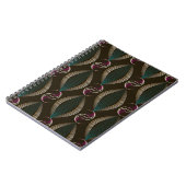 Art deco: geometrisch patroon. notitieboek (Linkerzijde)