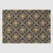 Art Deco, geometrisch patroon Tissuepapier (Voorkant)