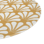 Art Deco geometrisch Zee Shell Snijplank (Hoek)